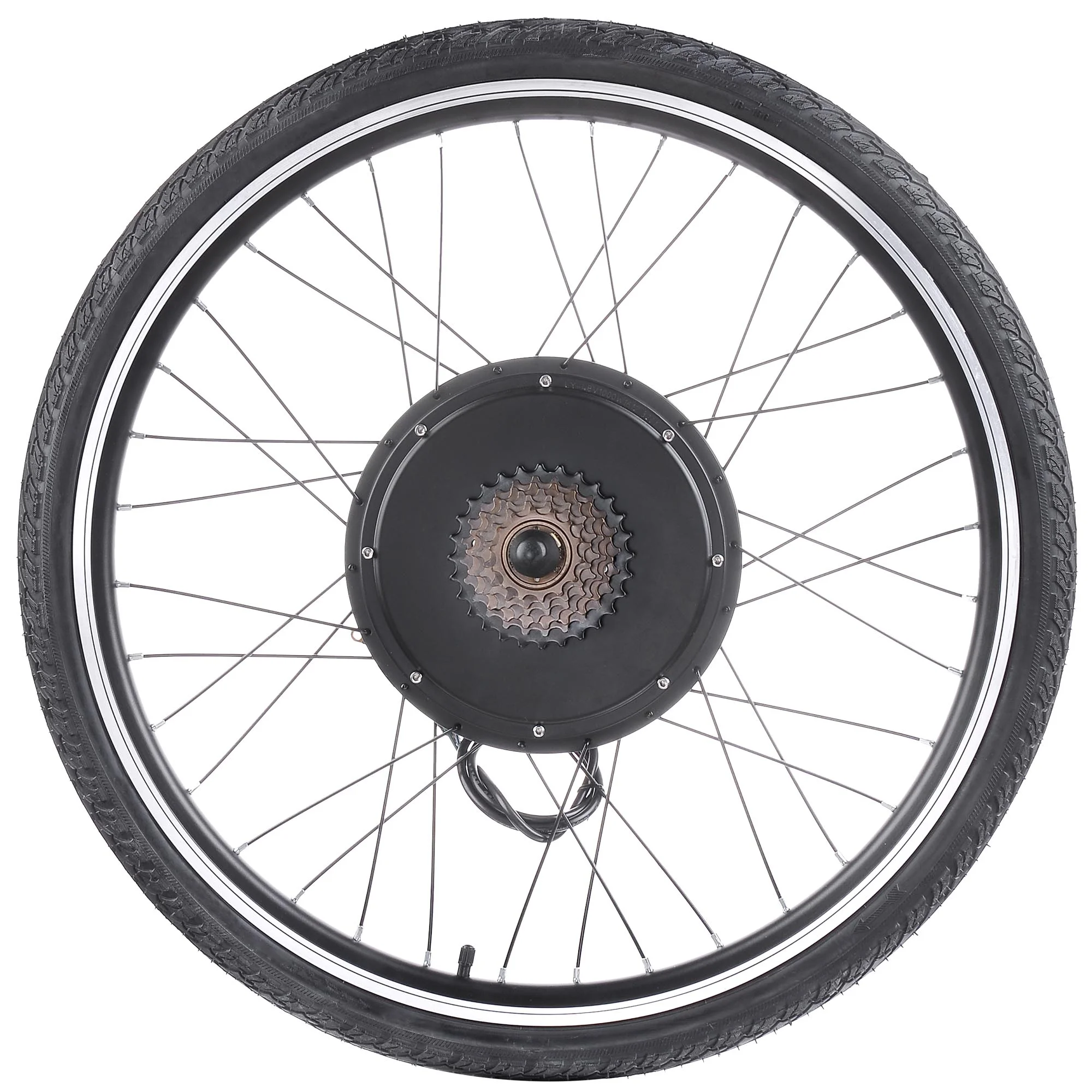 Electric Bike Conversion Kit 48V 1000W 26" Front Wheel E-Bike Conversion Kit Dual Mode Controller(Black, Front Wheel) - Image 10