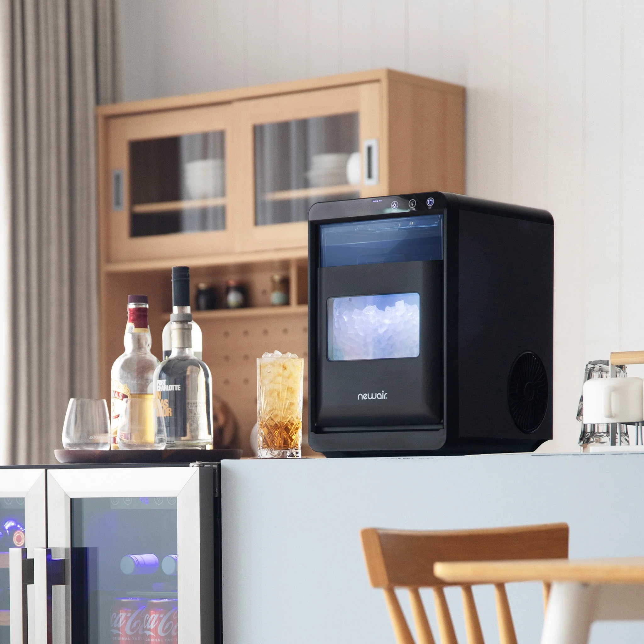 Newair Countertop Ice Maker Nugget Ice, 44 lbs/24 hours