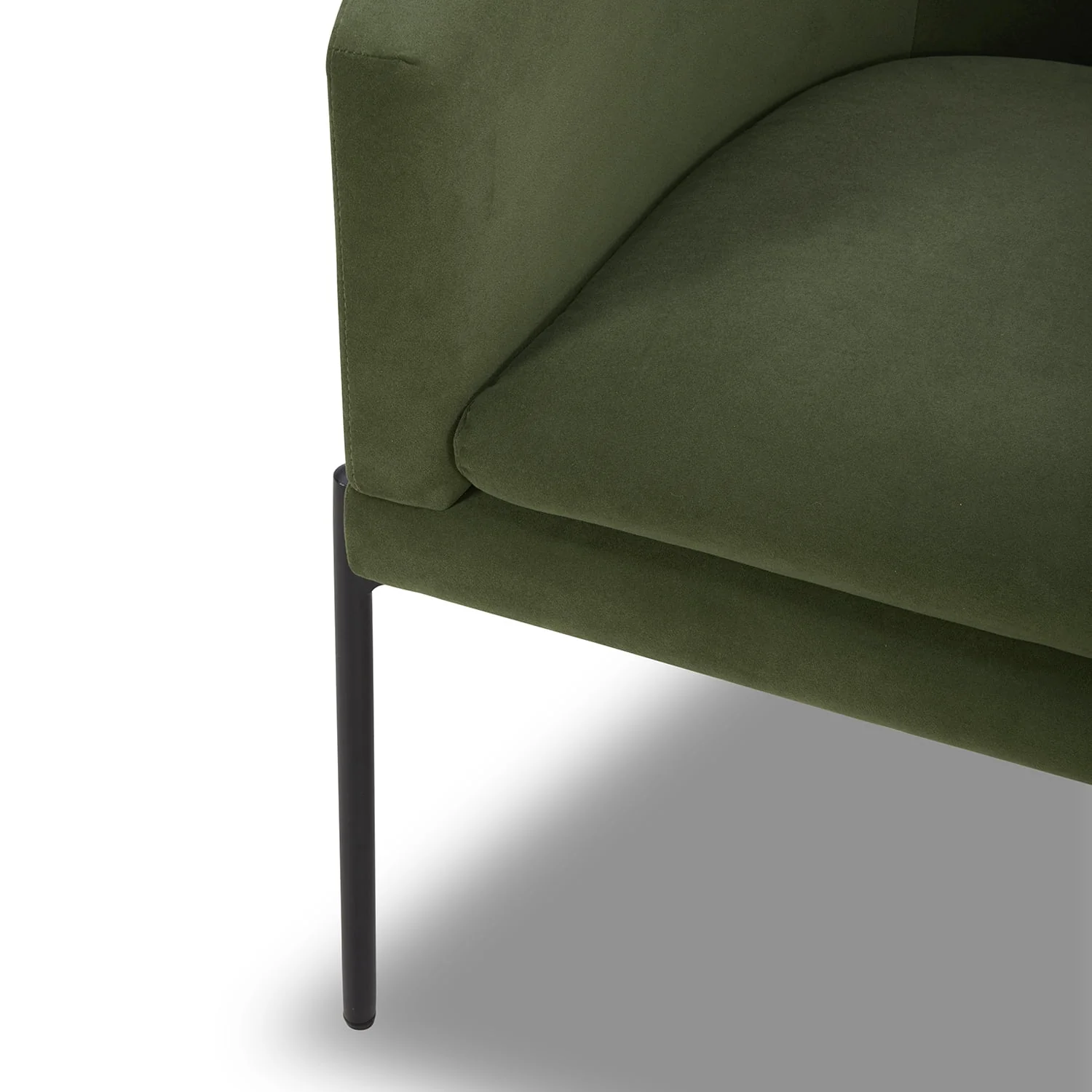 Better Homes & Gardens Wyatt Velvet Dining Chairs, Beige, 2 Pack
