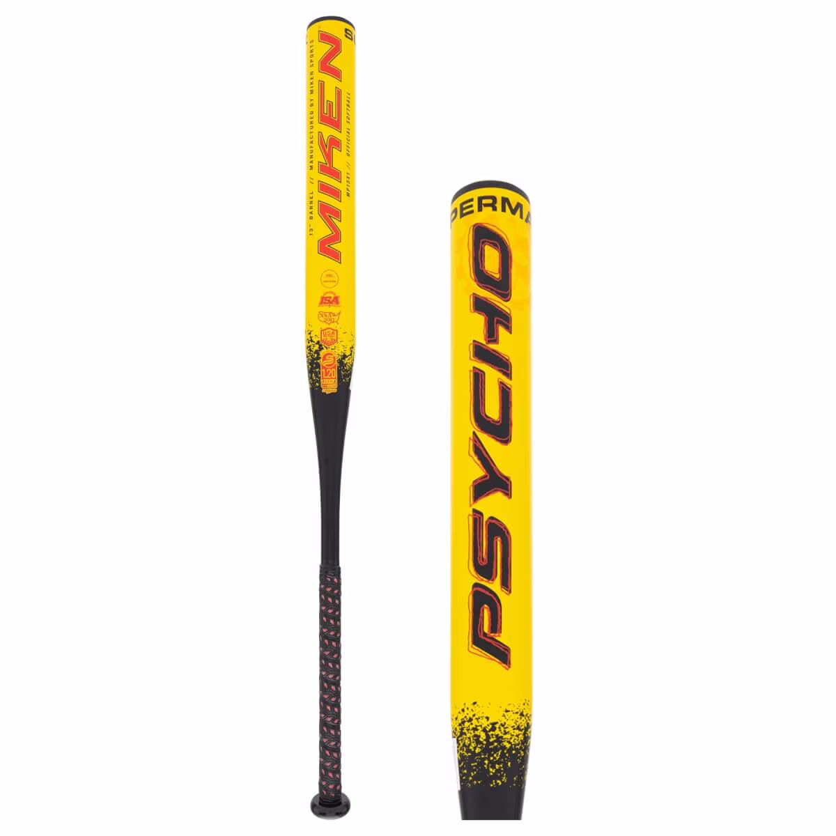Psycho 2 1/4" Slow Pitch Softball Bat Type, 25 oz(34" 25 oz.)