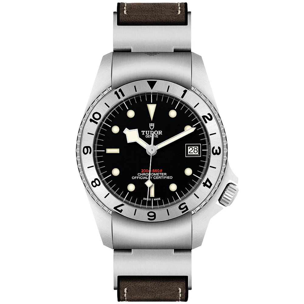 [Super Clone]Black Bay P01 42mm Black Dial Men's Automatic Strap Watch