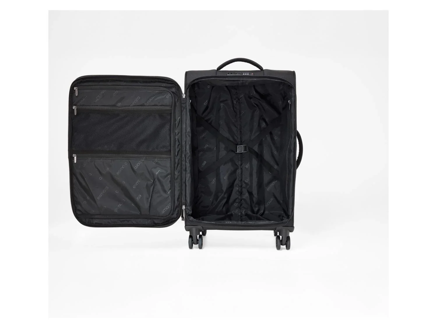 esmara Set de 2 valises  roulettes