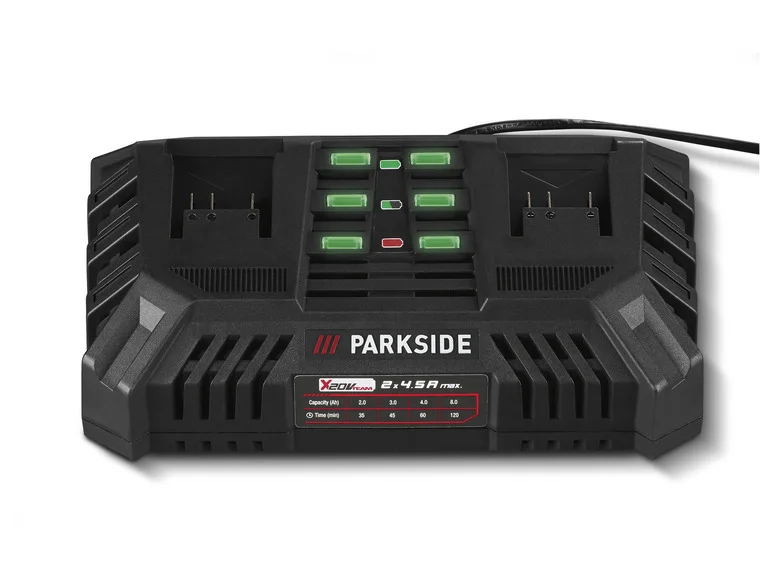 PARKSIDE 40 V Akku-Kettensge PKSA 40-Li B2, Set avec 2 Akkus et Doubledegert