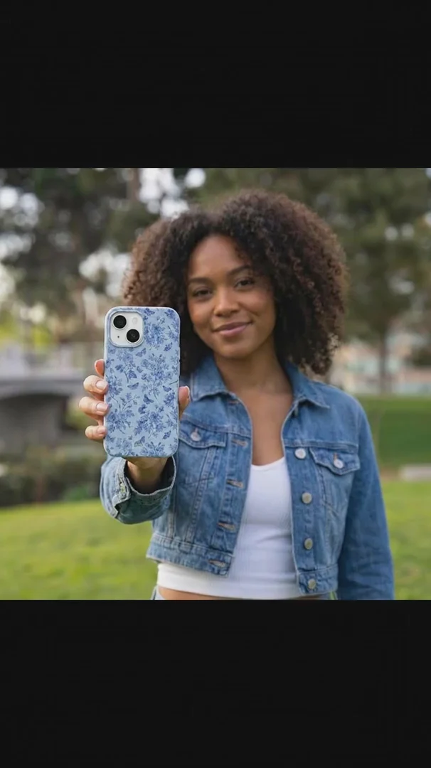 Powder Blue Porcelain iPhone 16 Case