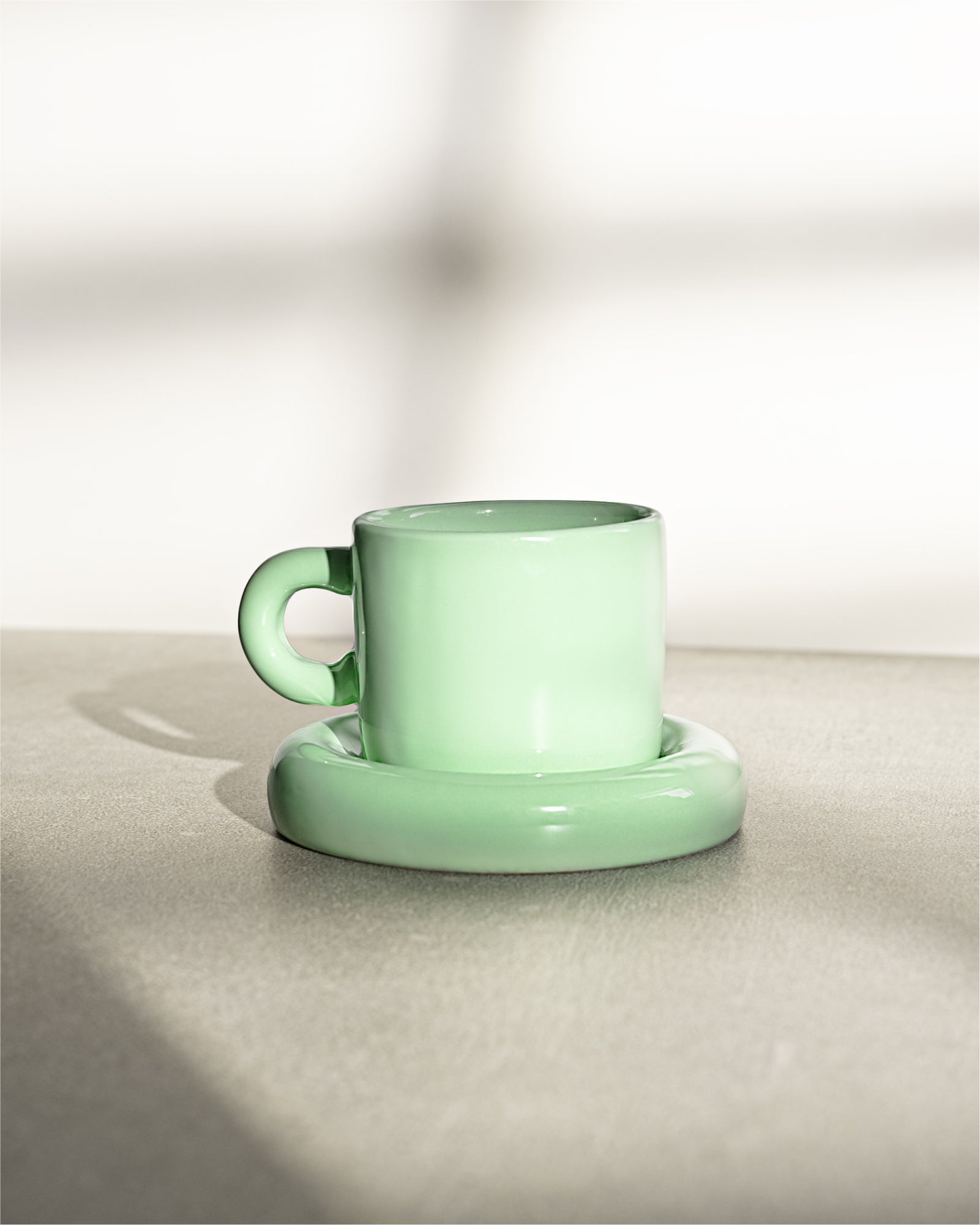 SEIA - MUG & SAUCER MATCHA
