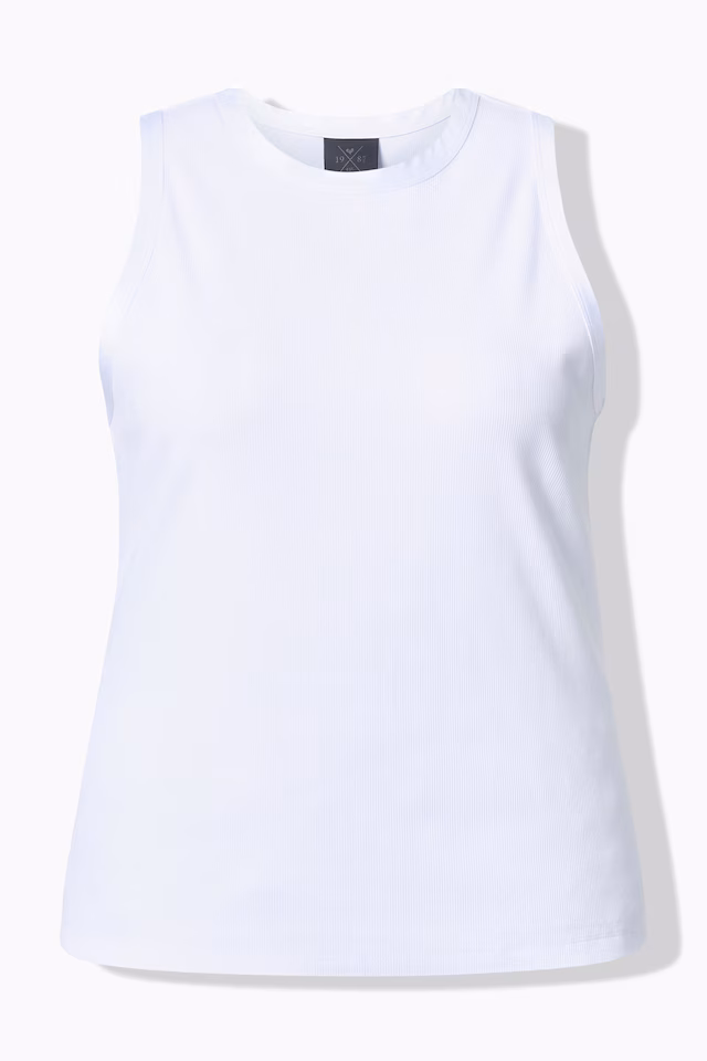 Satin Trim Tank Top