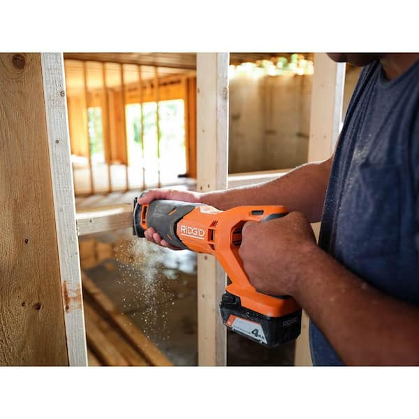 18V Cordless Reciprocating Saw Kit with 4 0 Ah Battery and Charger Image 4