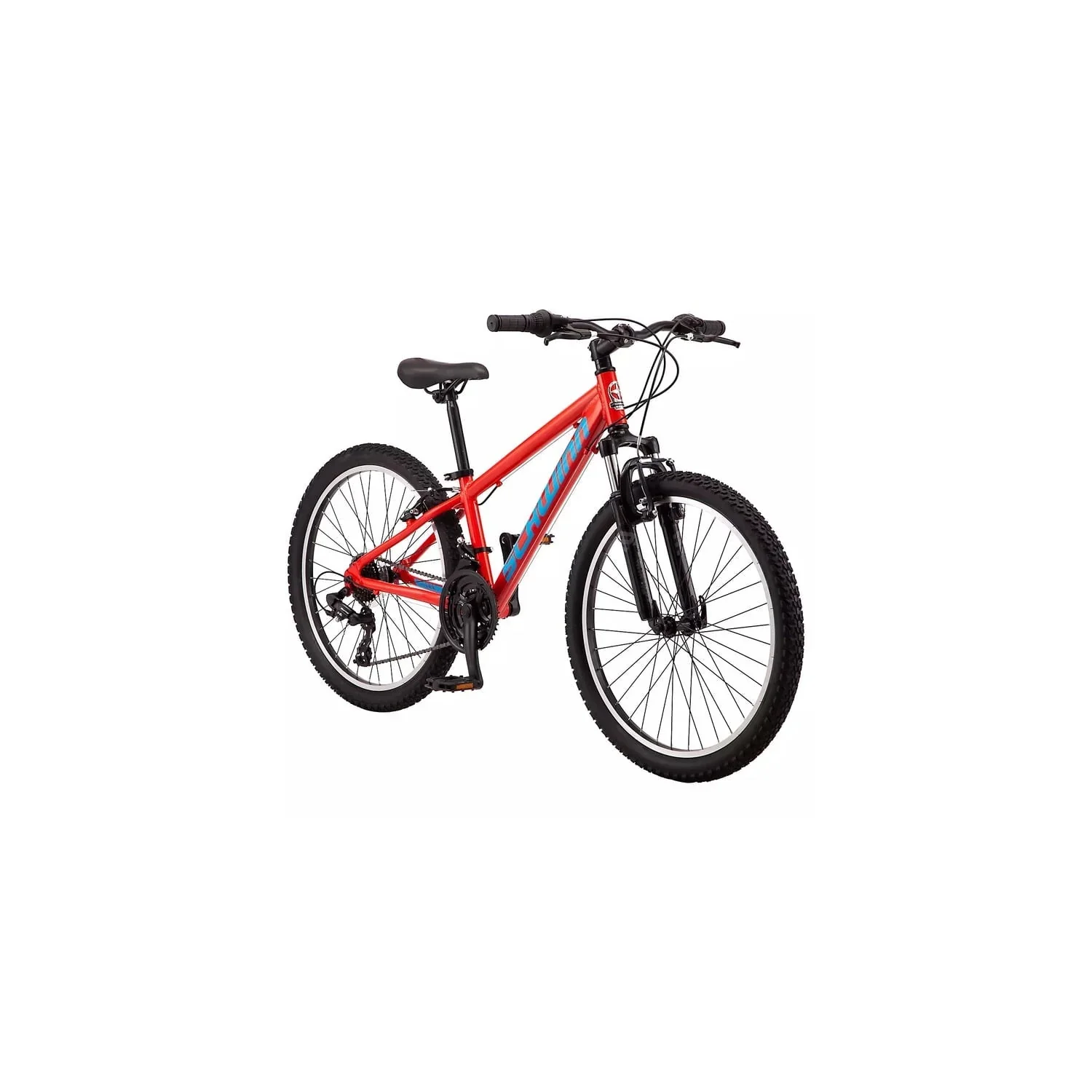 24 Schwinn Timber Trail AL Mountain Bike/Bicycle, 21 Speed-Color:Red,Gender:Boys