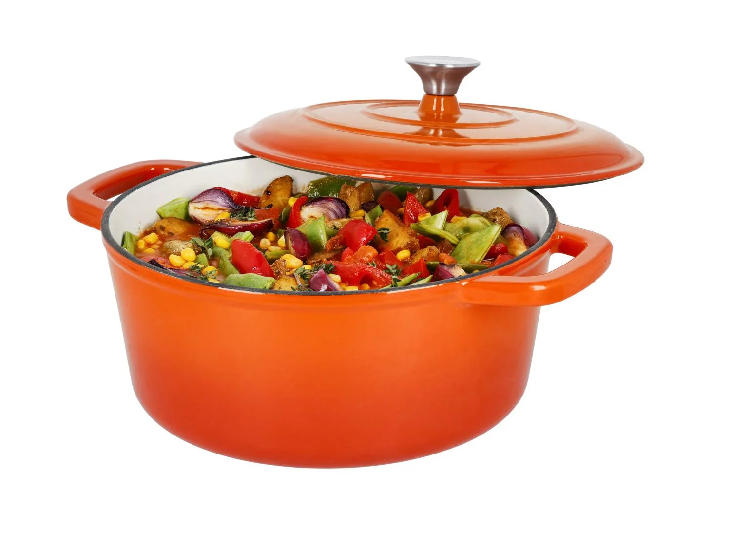SILVERCREST Faitout en fonte Premium, 28 cm