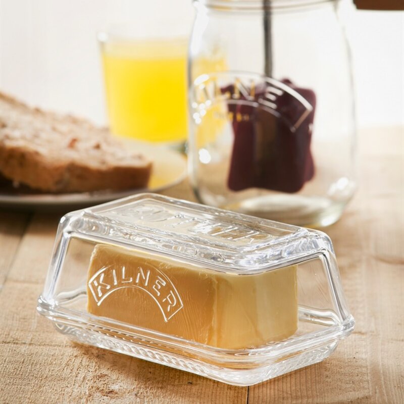 Smøreske i glass for 250g smør