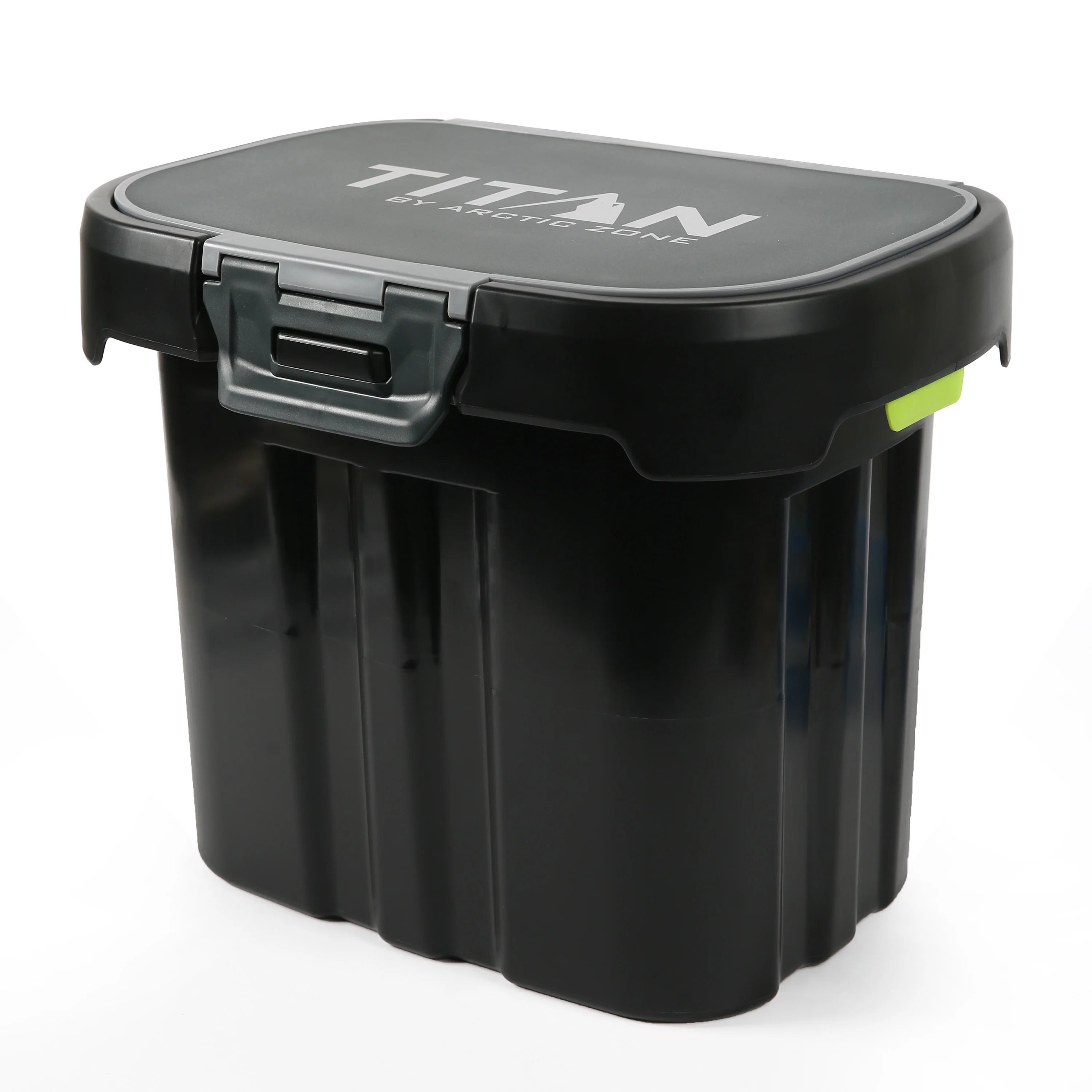 by 36 Can, 24 Quart Welded Soft Cooler with Waterproof Exterior Leak Proof Latch, Black - Image 4