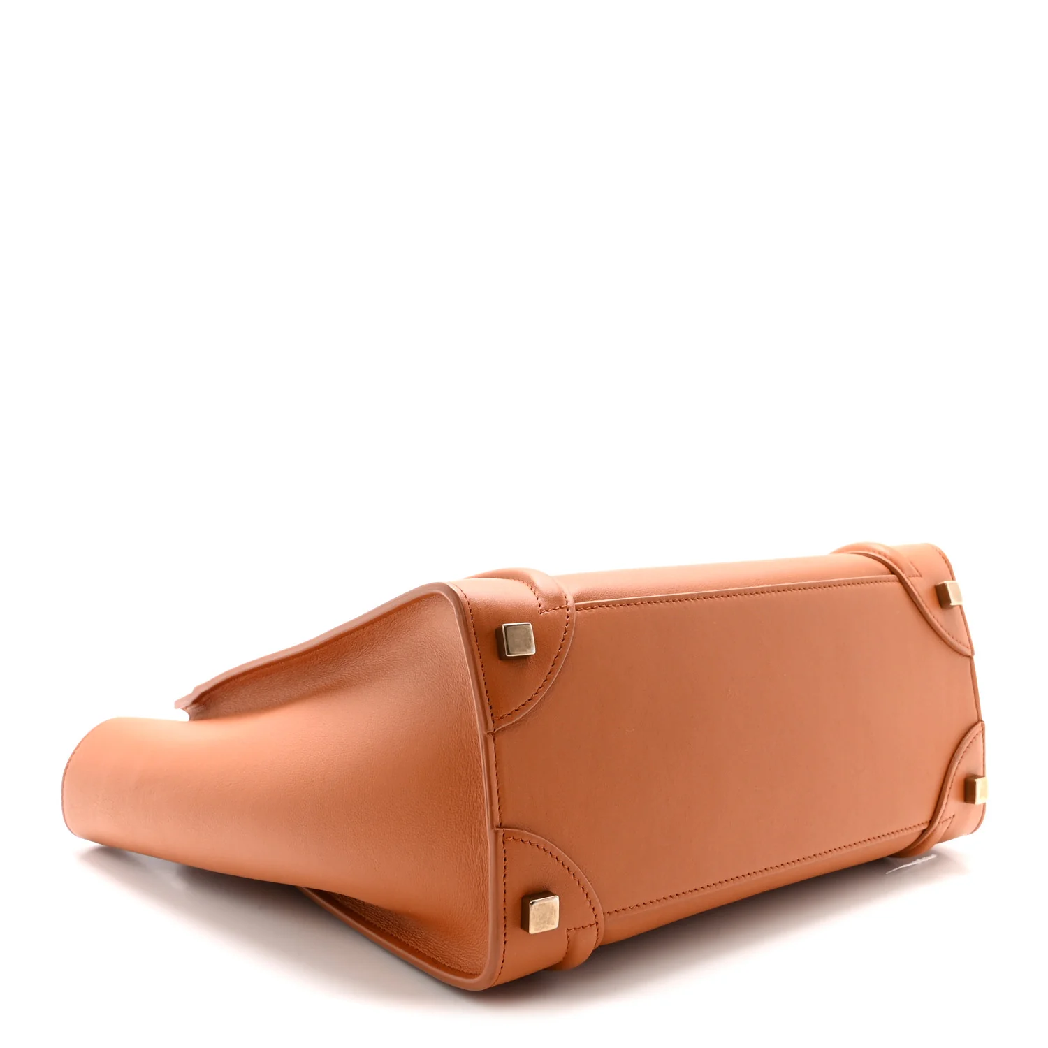 Smooth Calfskin Micro Luggage Light Copper