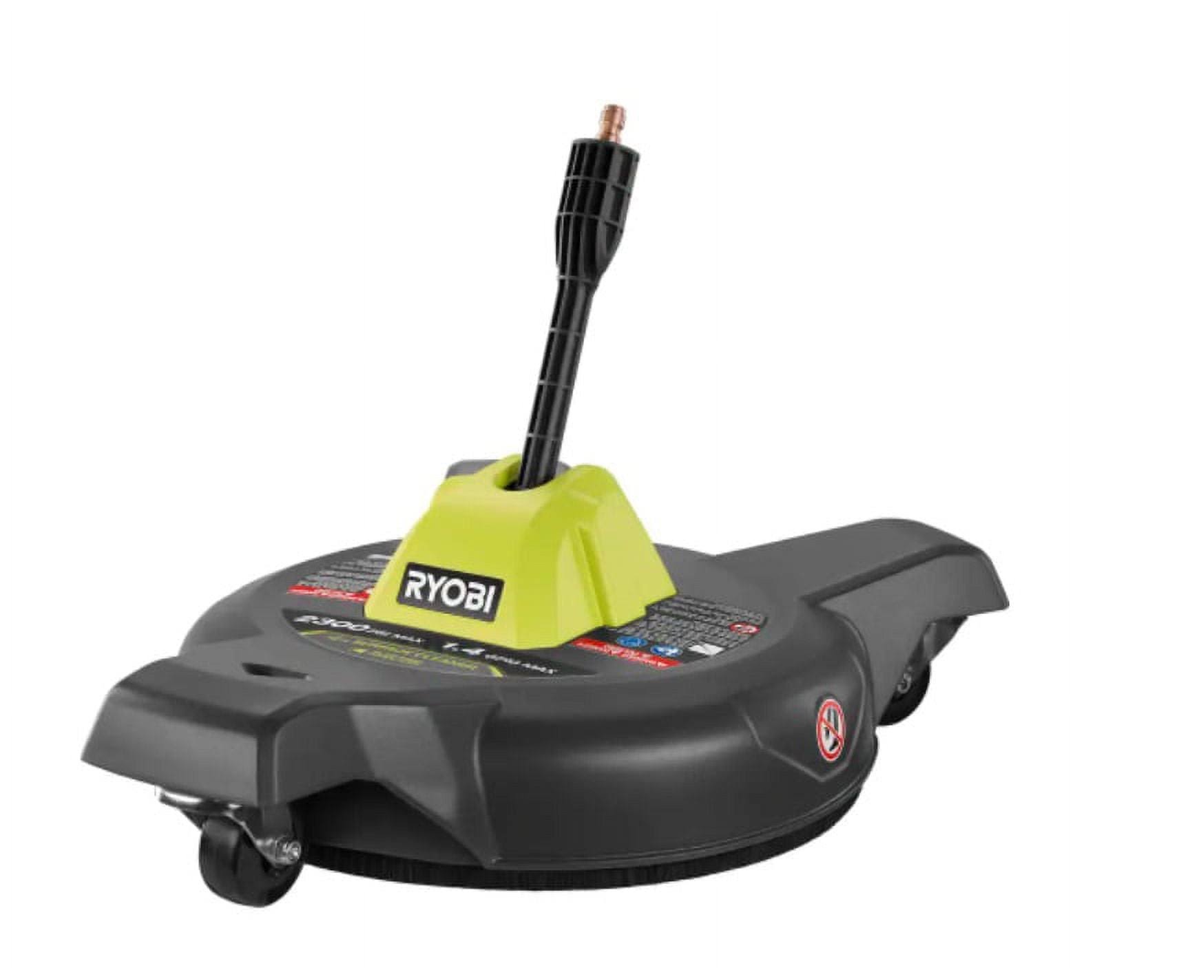 Ryobi 12 in. 2300 PSI Electric Pressure Washer Surface Cleaner with Casters