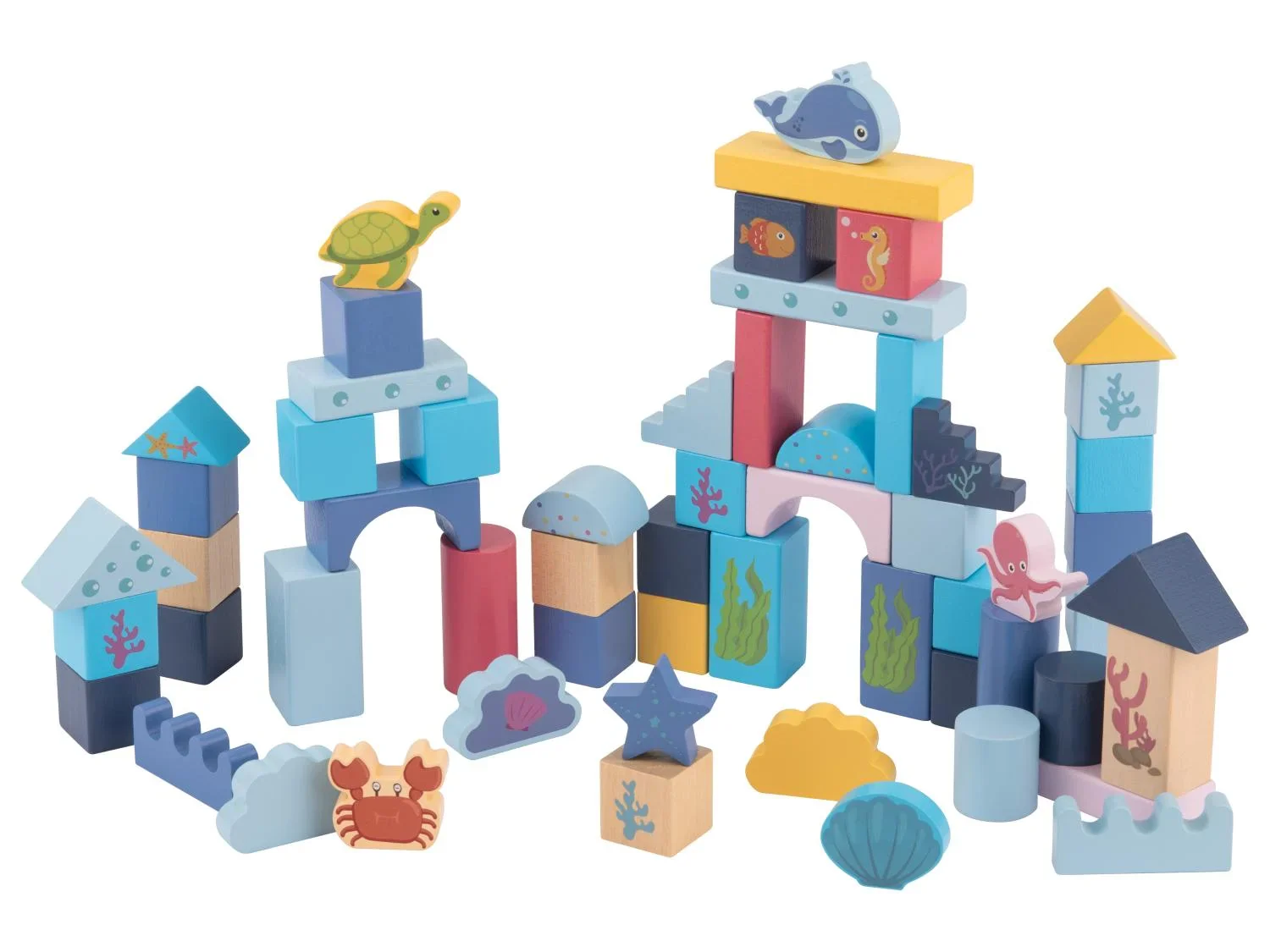 lupilu Set de blocs de construction