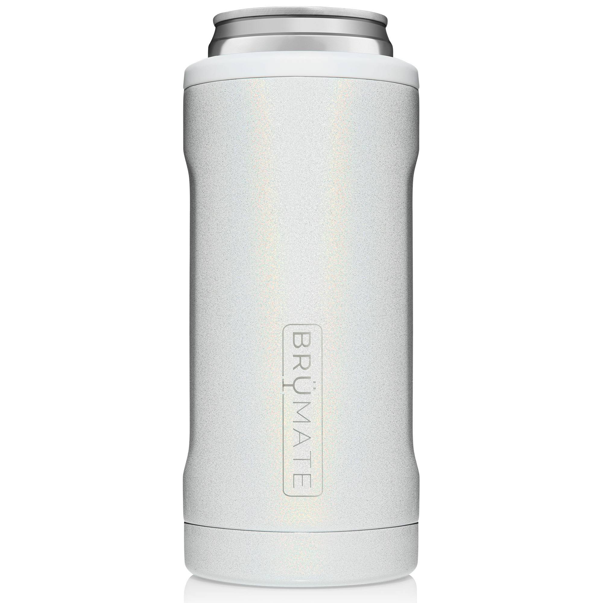 BruMate Hopsulator Slim Glitter Can Cooler, 12Oz
