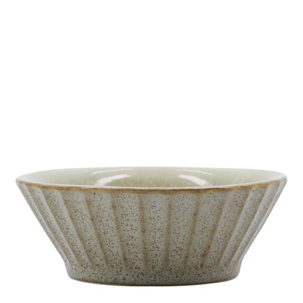 Pleat bolle 8 cm grå/brun