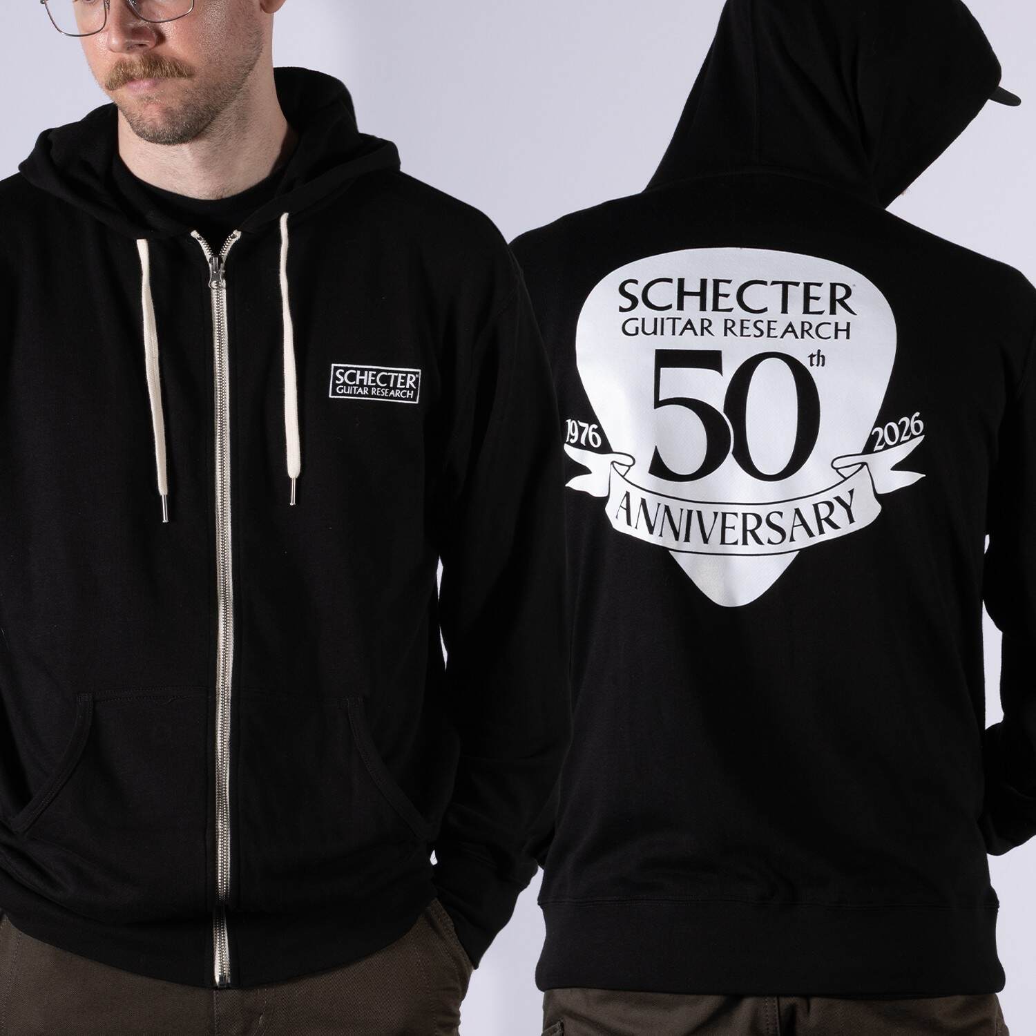 50th Anniversary Logo Zip Hoodie