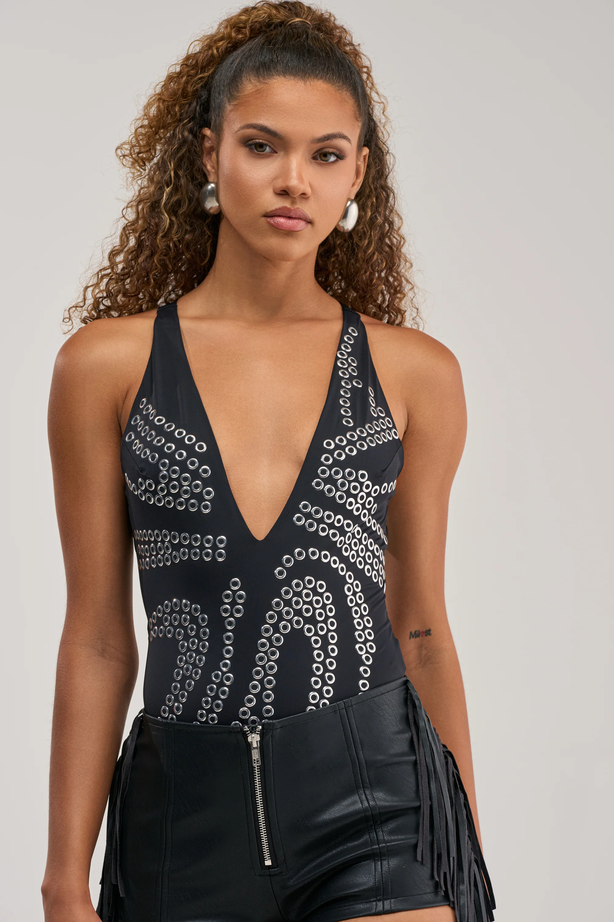 JENNA GROMMET BODYSUIT - Akira Store