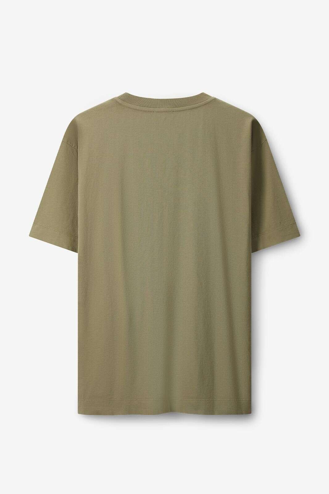Lichtgroen boxy T-shirt