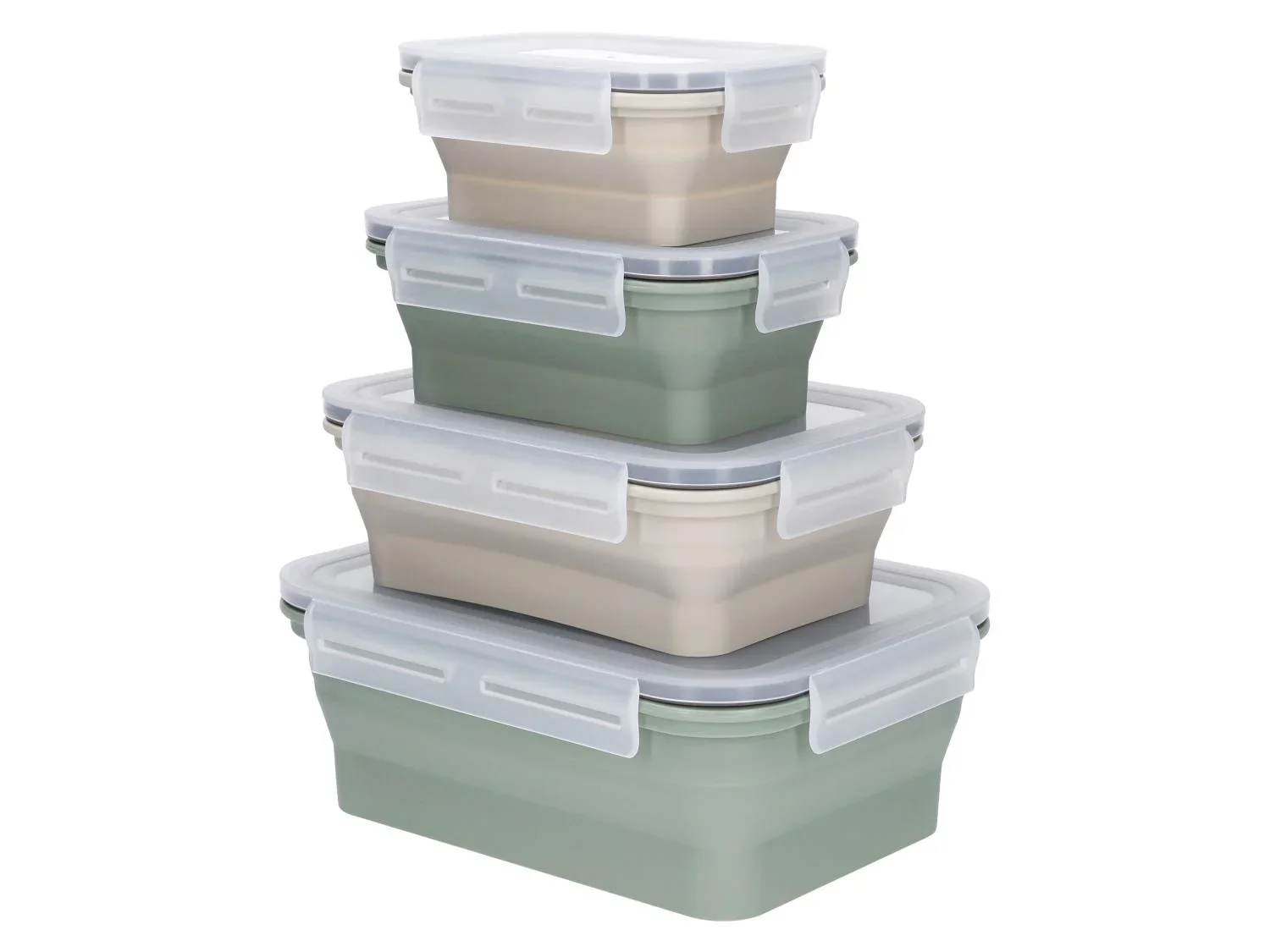 SILVERCREST Set de botes de conservation ou Bote repas pliable