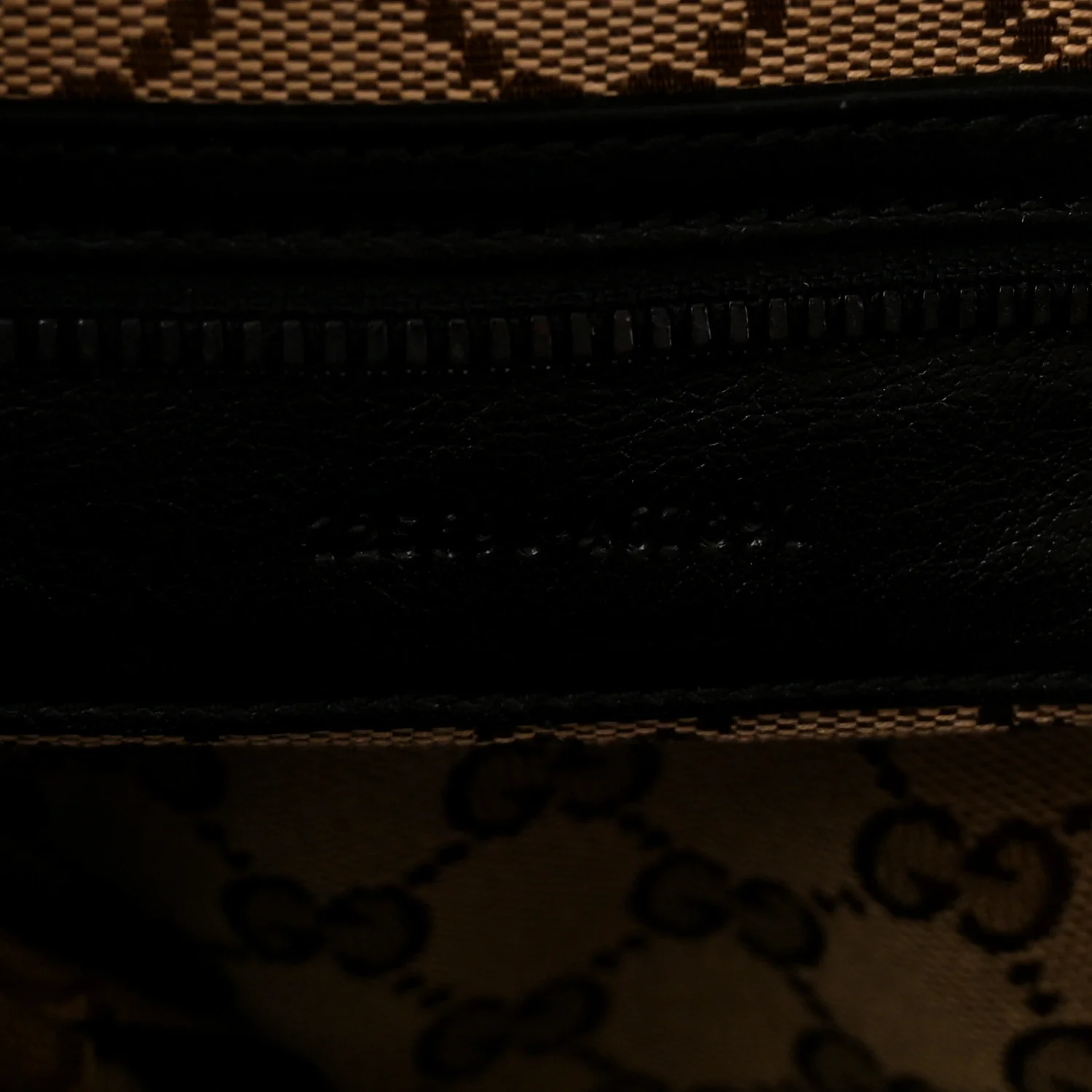 Piuma Lux Energy Monochrome Tonal GG Medium Tote Bag Black