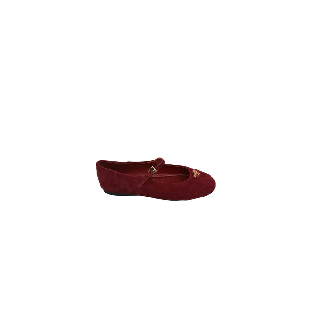 PRADA Suede ballerinas