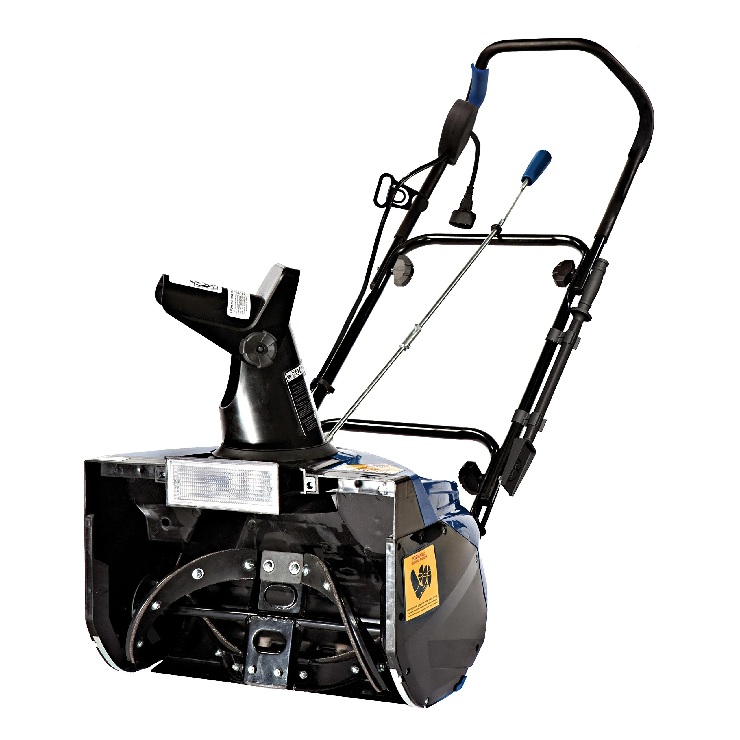 Restored SJ623E 18-Inch 15-Amp Electric Single Stage Snow Thrower w/Headlights, Blue Clearing Width, Motor (Refurbished) - Image 5