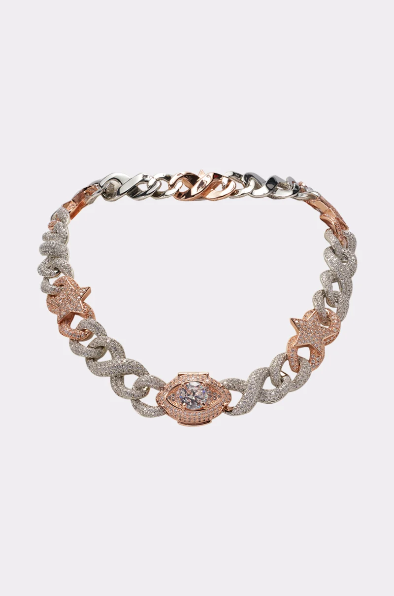BITE ME ICED CZ CHAIN - Akira Store