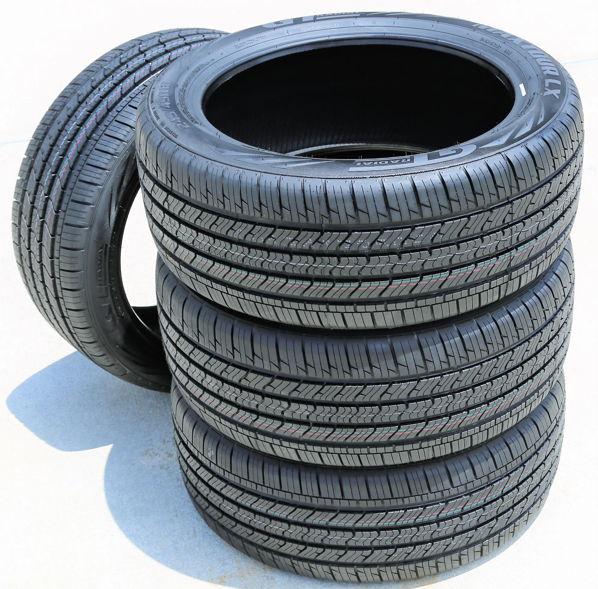 Pair of 2 (TWO) GT Radial Maxtour LX 245/45R18 96V A/S All-Season Tires