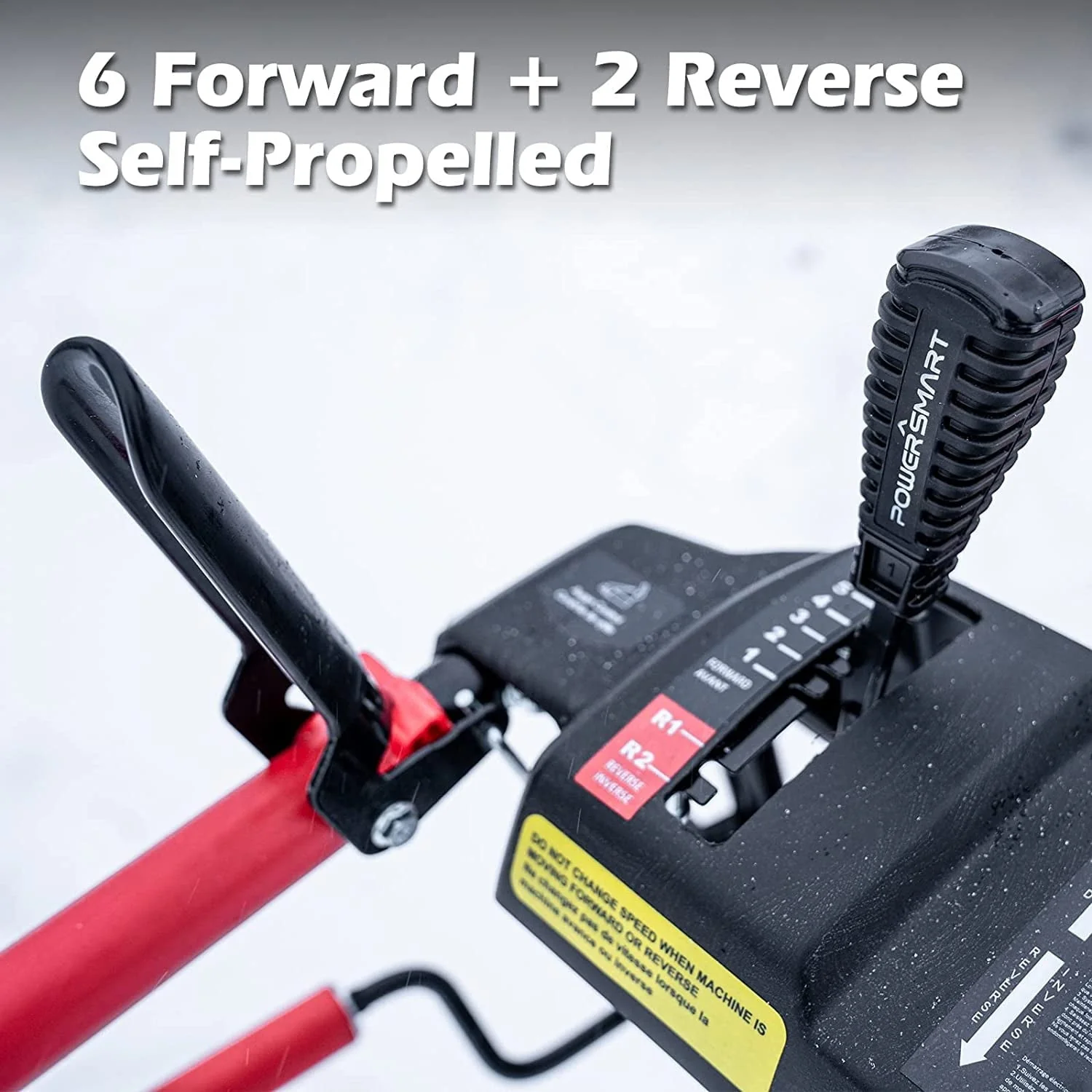 PowerSmart 24" 212cc Gas Snow Blowerwith Self Propelled, Electric Start Image 3