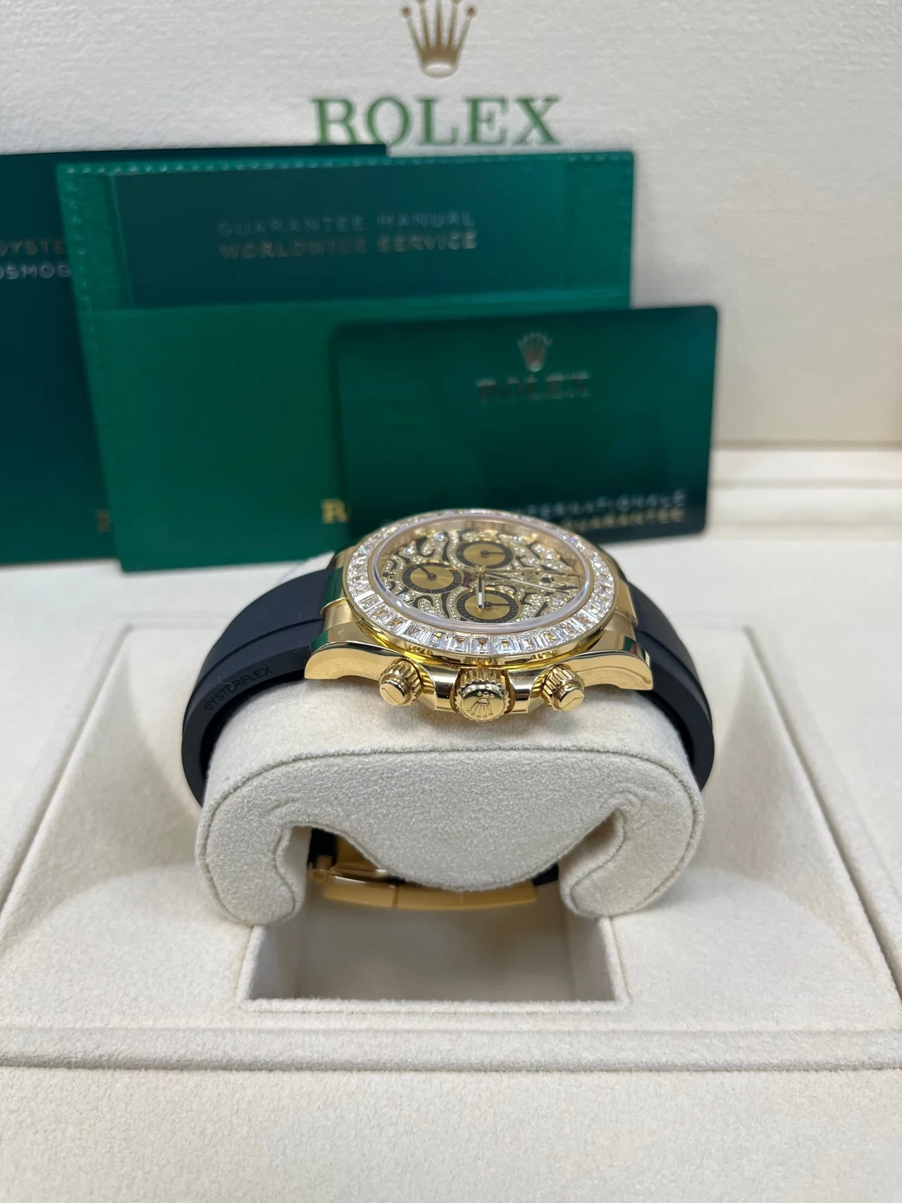 [Super Clone]Rolex Daytona Yellow Gold 