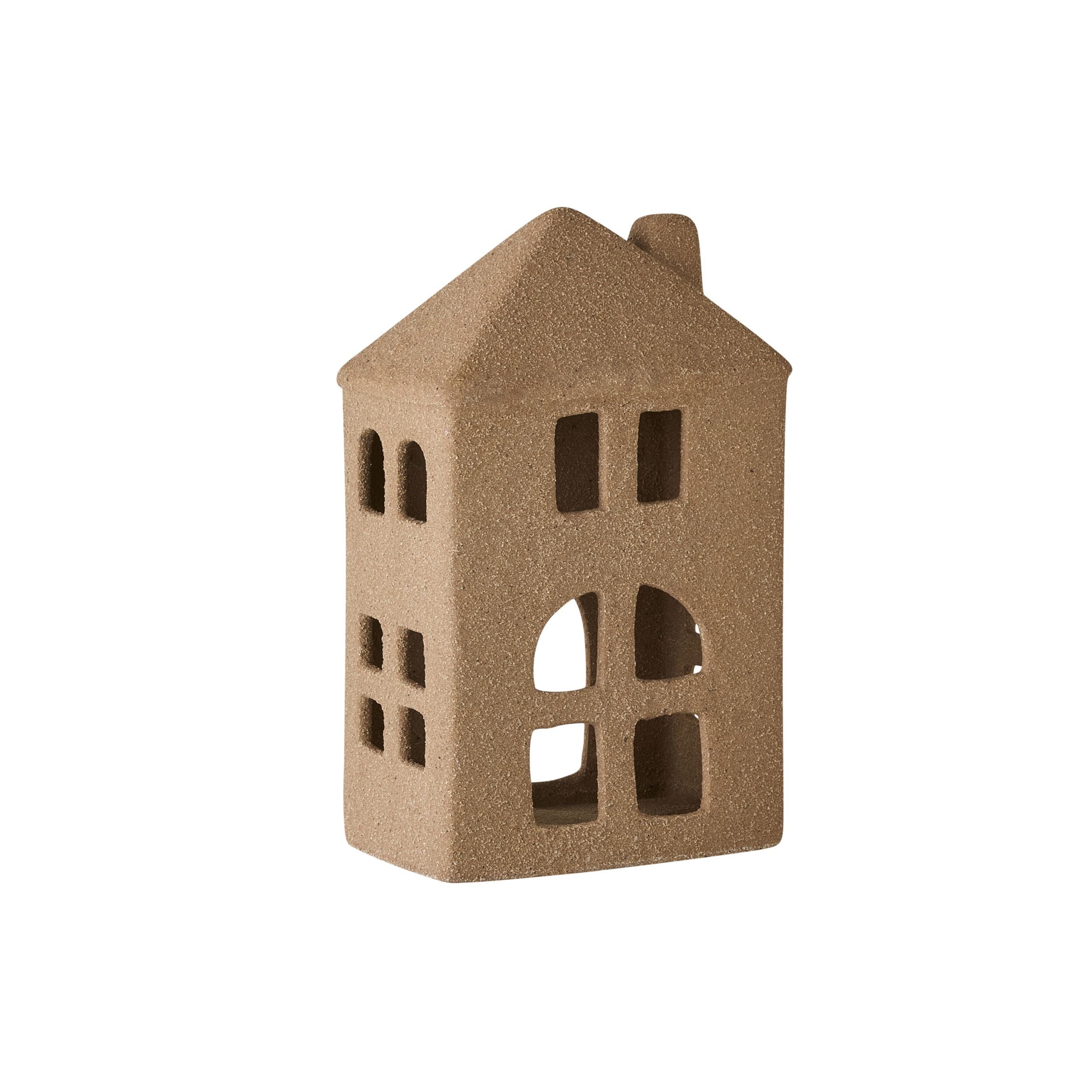 Tuscan Ceramic Tea Light House Large