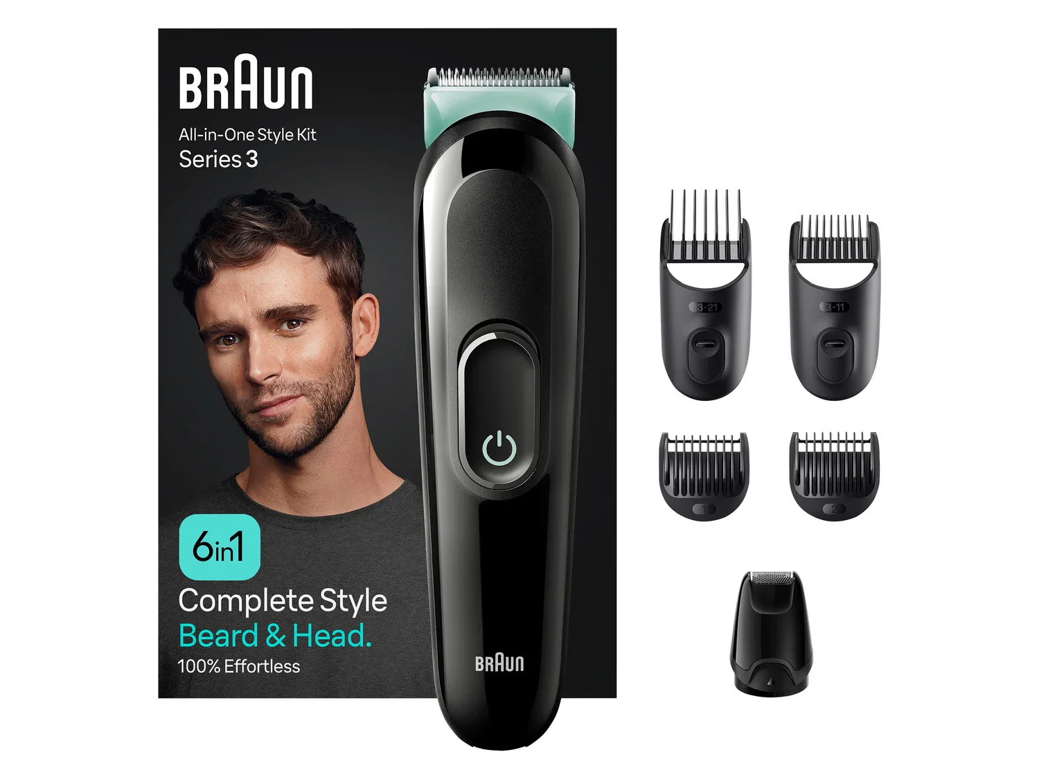 BRAUN Tondeuse tout-en-un MGK3411
