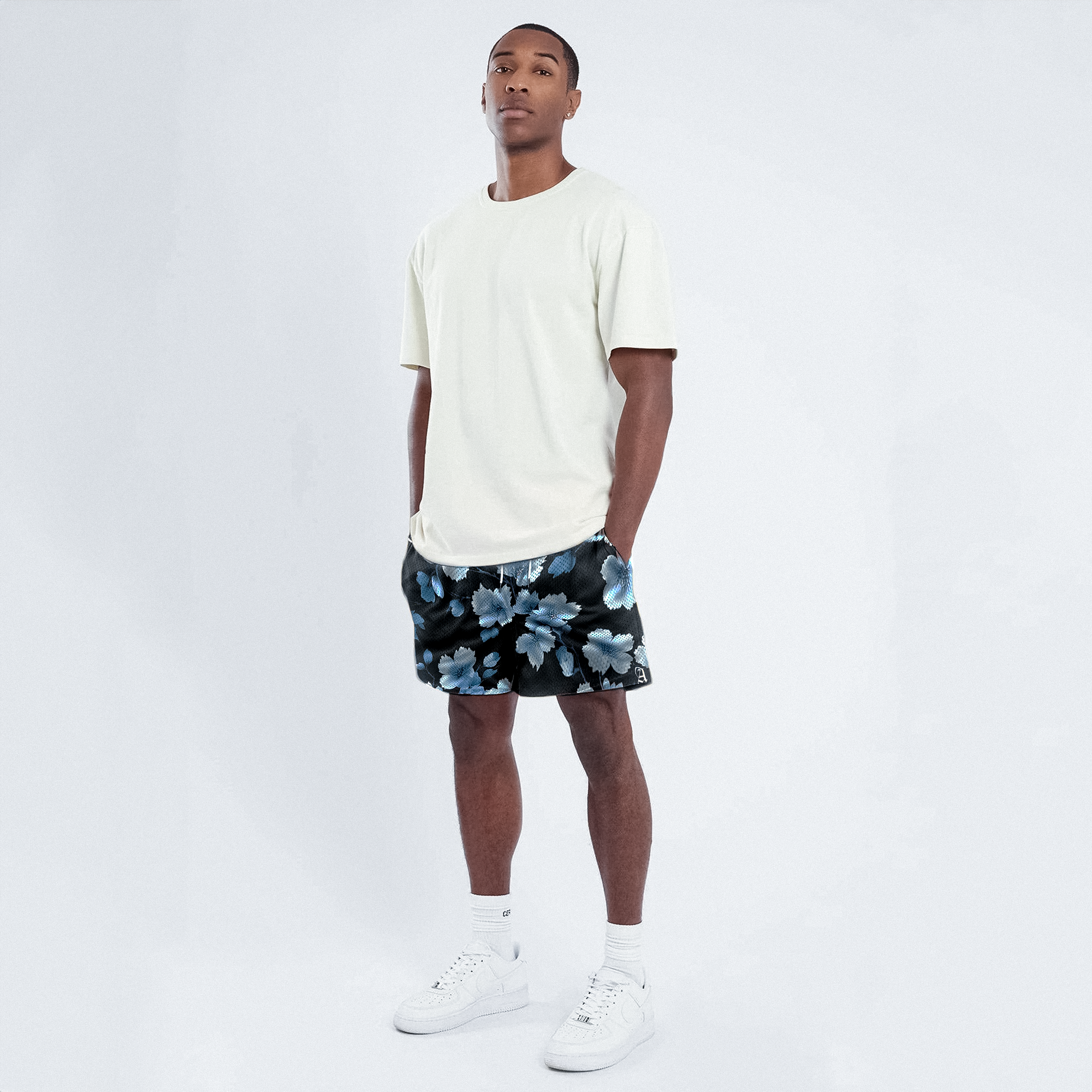 Botanic Short - Bleu