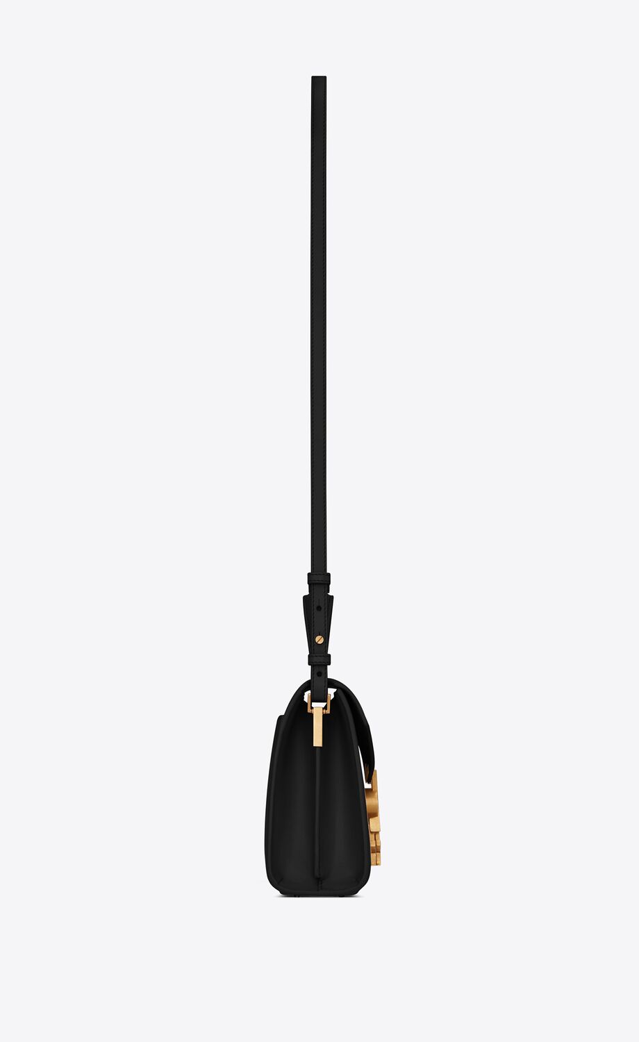 Y Cassandra Mini Top Handle Bag in Box Leather