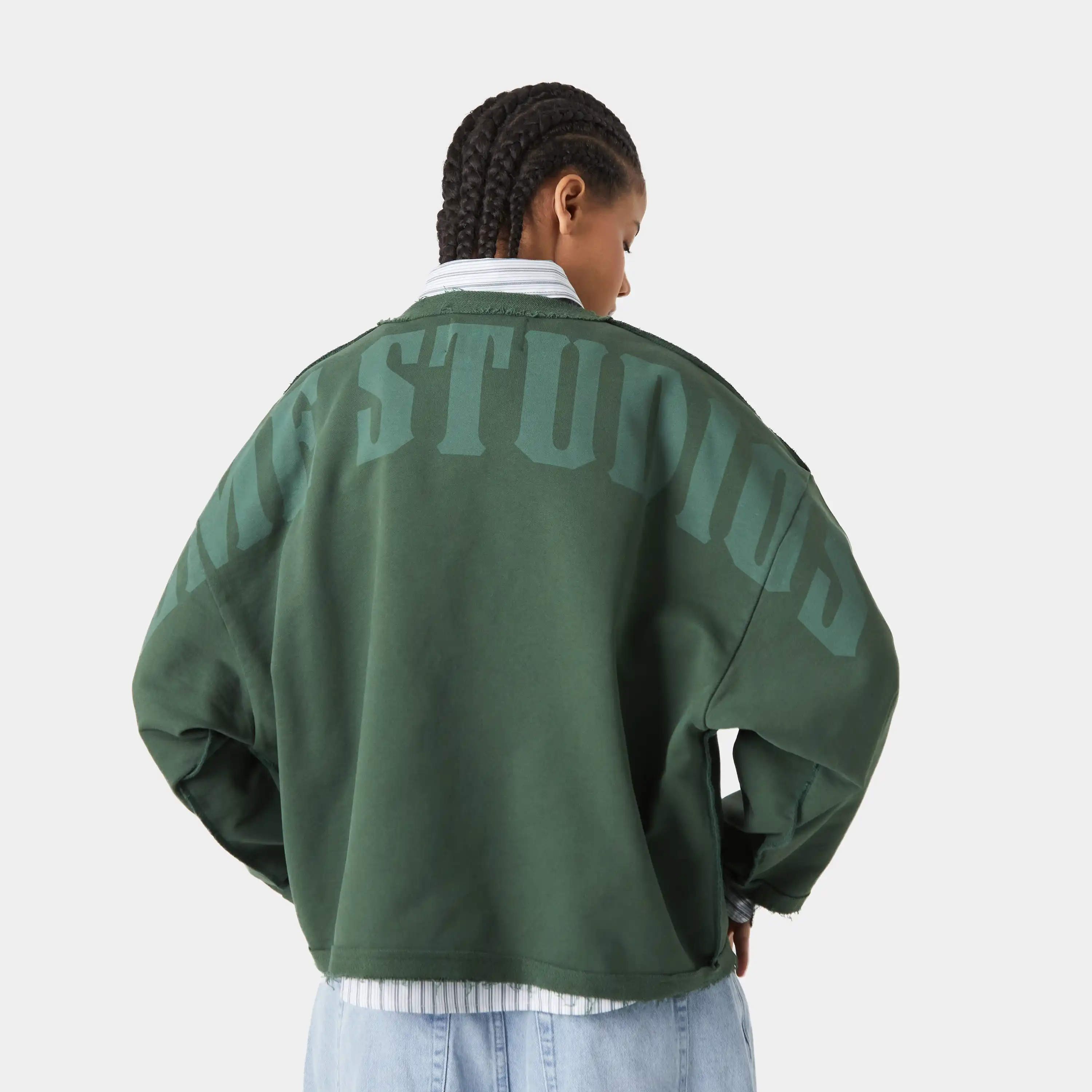 Suty Sycamore Reverse Crewneck
