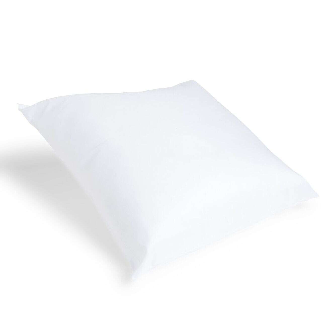 Oreiller confort moelleux 60x60cm polyester blanc