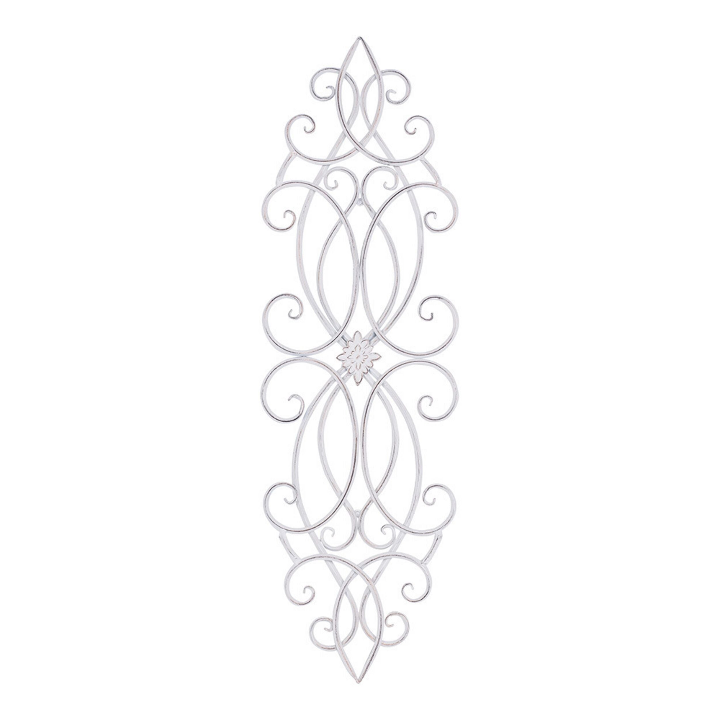 Swirl Wall Hanging Antique Cream 102x30cm