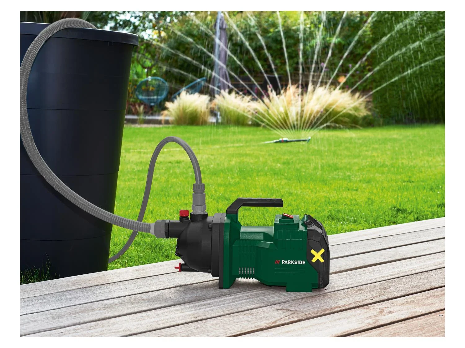 PARKSIDE Pompe de jardin sans fil PAGP 3000 B2, 40 V