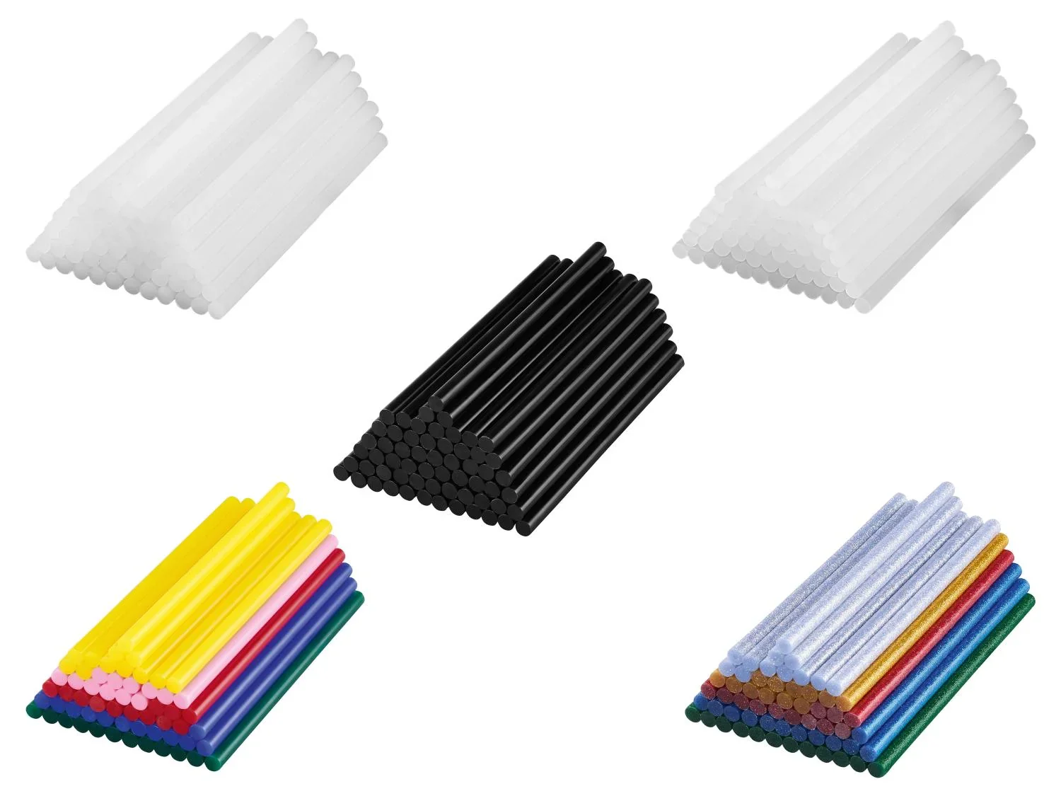PARKSIDE Btons de colle basse temprature, 60 pices