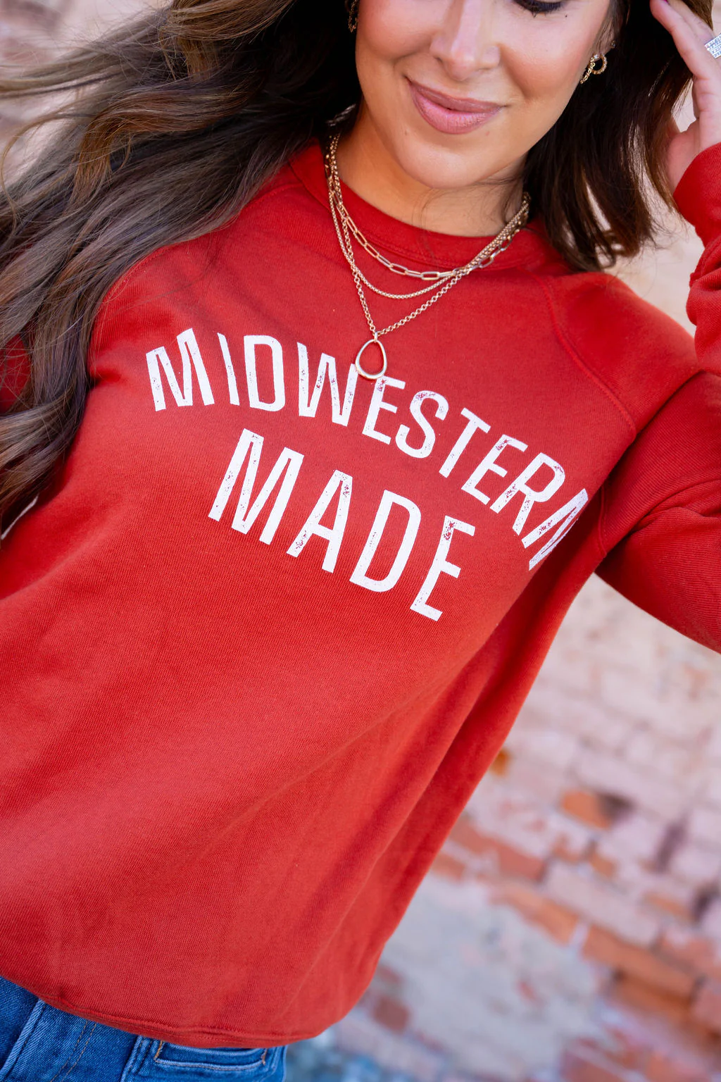 Midwestern Made Graphic Crewneck
