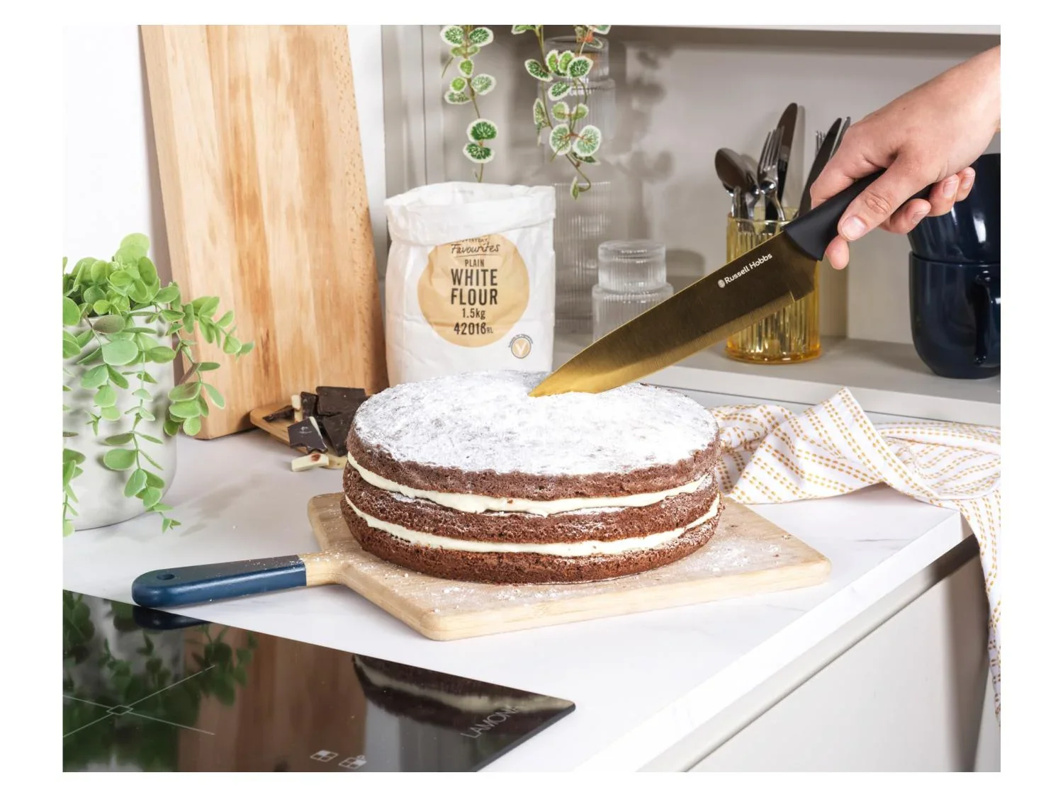 Russell Hobbs Set de 3 couteaux de cuisine