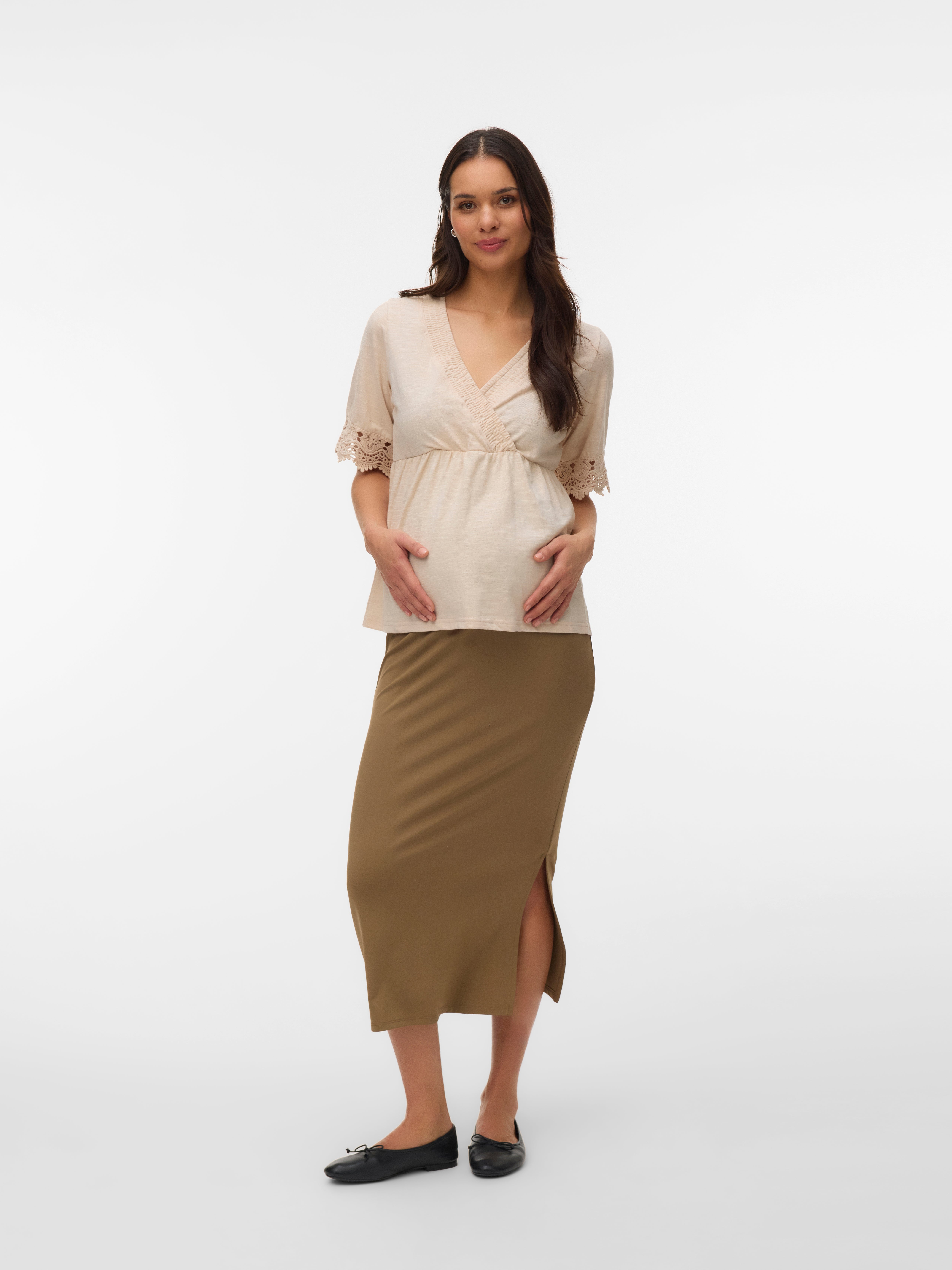 VERO MODA® Regular Fit V-Neck Top
