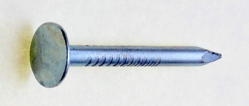 Natco 3 in. Electro-Galvanized Roofing Nails, 50 lb Box (15MINER3)