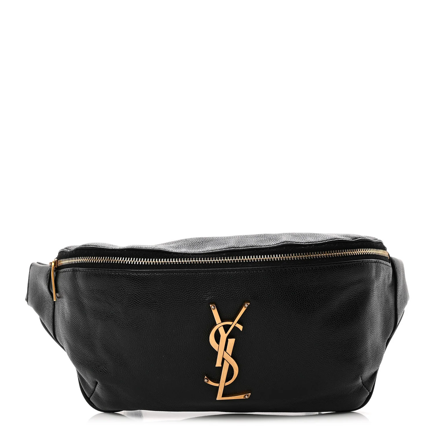 Grain De Poudre Monogram Belt Bag Black