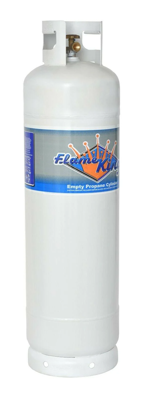 Bouteille de propane en acier de 60 lb (2025) rechargeable avec valve anti-retour, neuve.