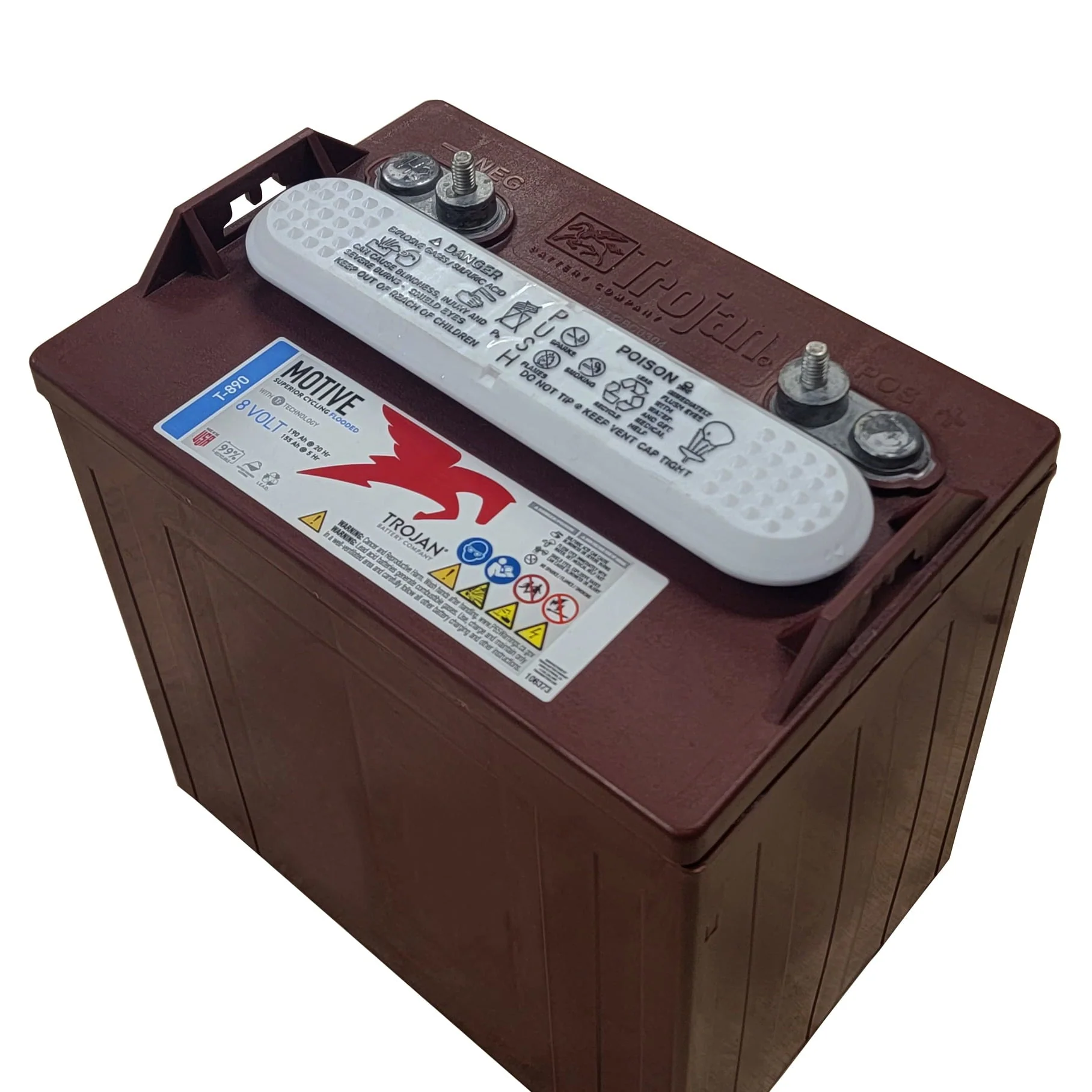 Trojan T - 890 Deep Cycle 8V Battery X6