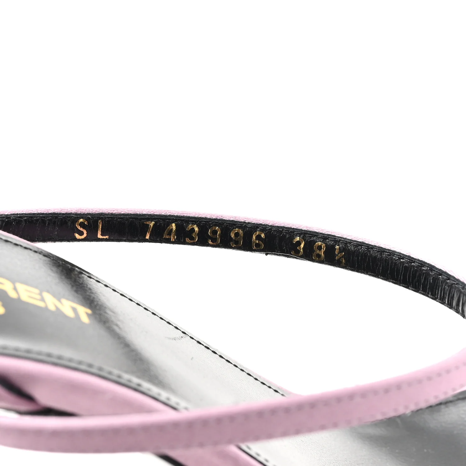 Crepe Satin Dive 110 Mule Sandals 38.5 Ancient Pink