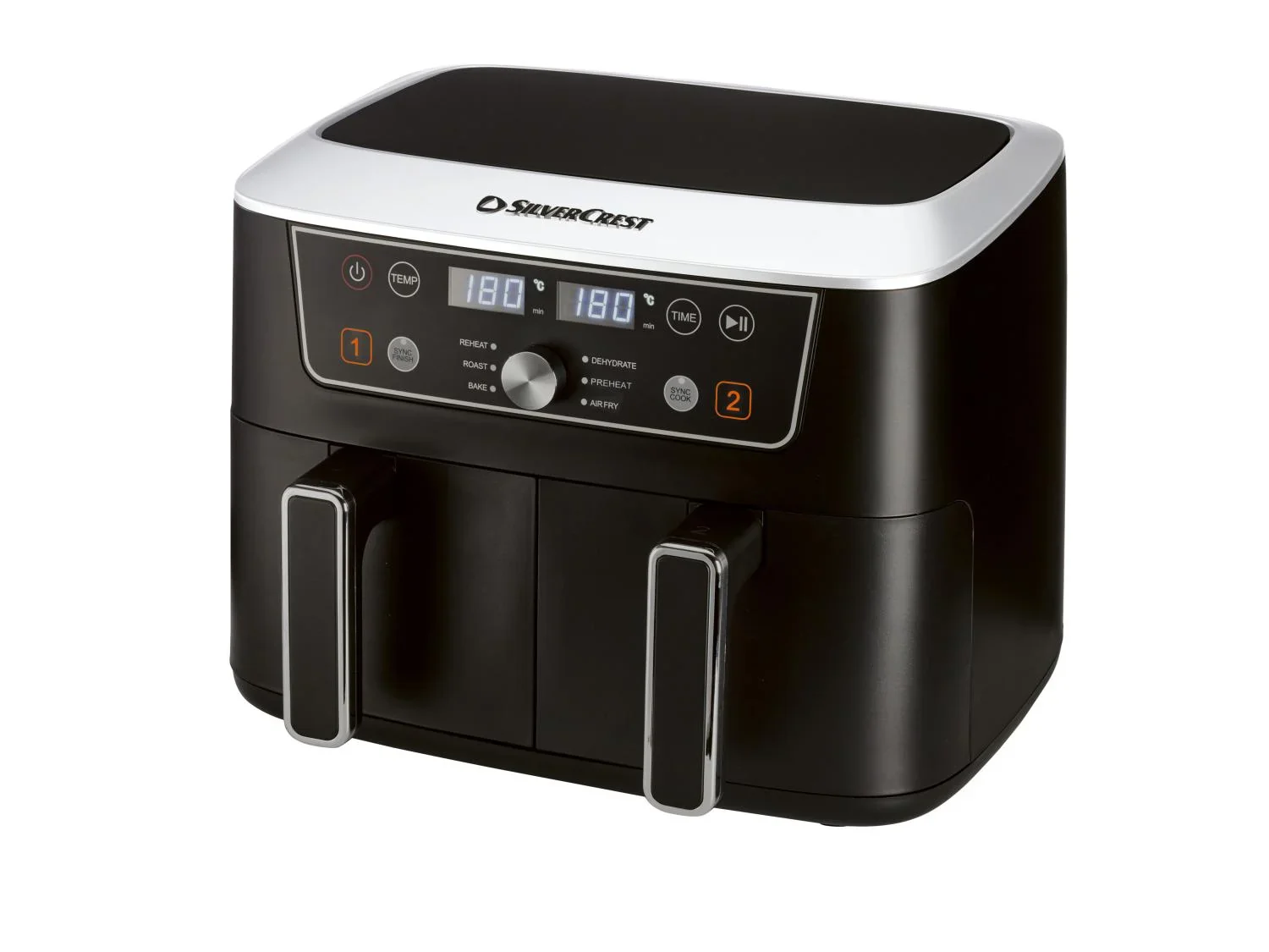 SILVERCREST Friteuse  air chaud double SHFDD 2600 B2