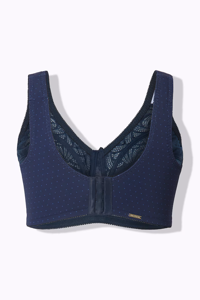 Dots and Lace Relief Bra